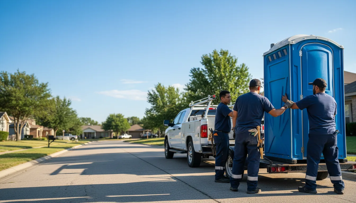 Portable Toilet Rental in Hamburg, PA near me